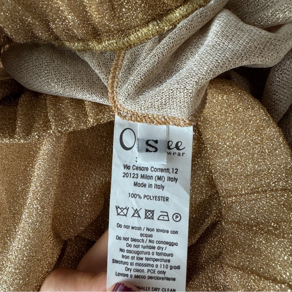 Oserre Lumiere Pant in Gold